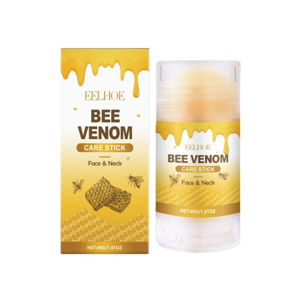 Bee Venom Skincare Hydrating Face Stick with Collagen for Deep Hydration and Even Skin Tone 1.41oz