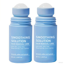 Ingrown Hair Treatment Serum with Precise Roller for Legs, Bikini Line and Underarms, 2pcs