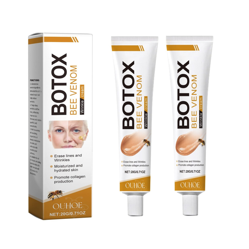 Cream Bee Venom Face Anti Aging Moisturizer With Collagen And Vitamin E For Wrinkle Firming