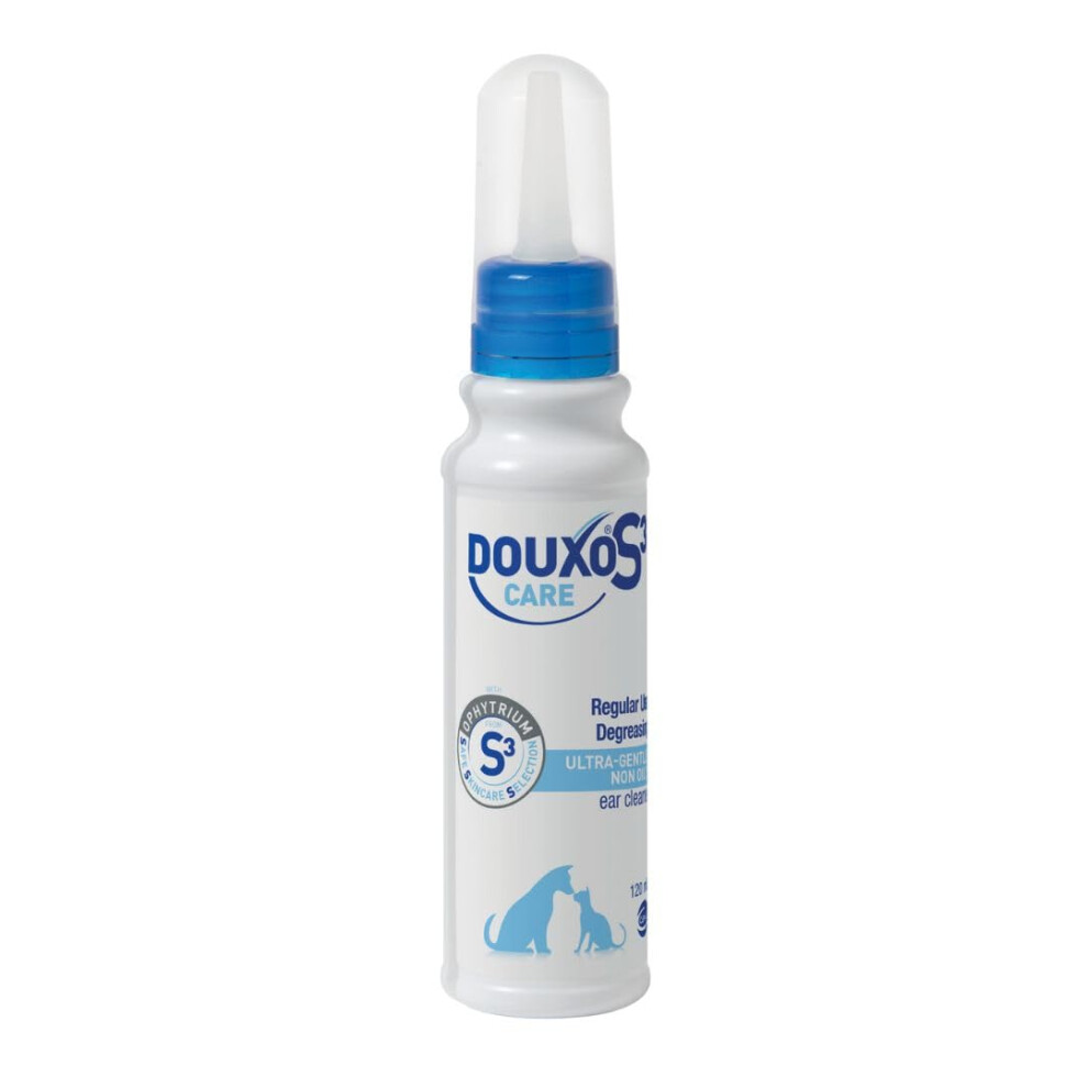 Douxo S3 Care Ear Cleaner 120Ml | Vet-Recommended & Clinically Proven