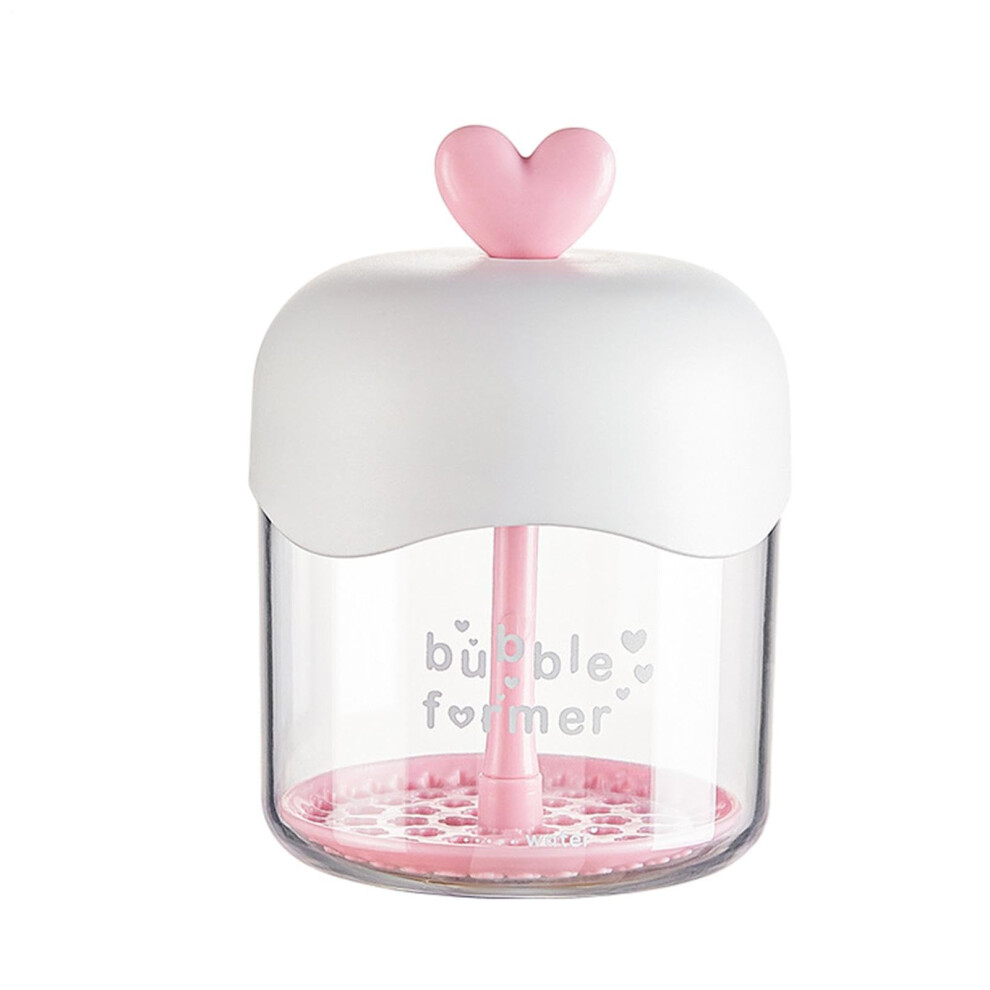 Facial Foaming Pump for Gentle Cleansing, Fast LongLasting Foam Maker, Refillable Travel Size