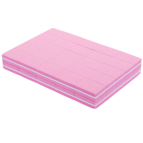 50pcs Nail Buffer and File Set for Smooth Shiny Natural and Acrylic Nails