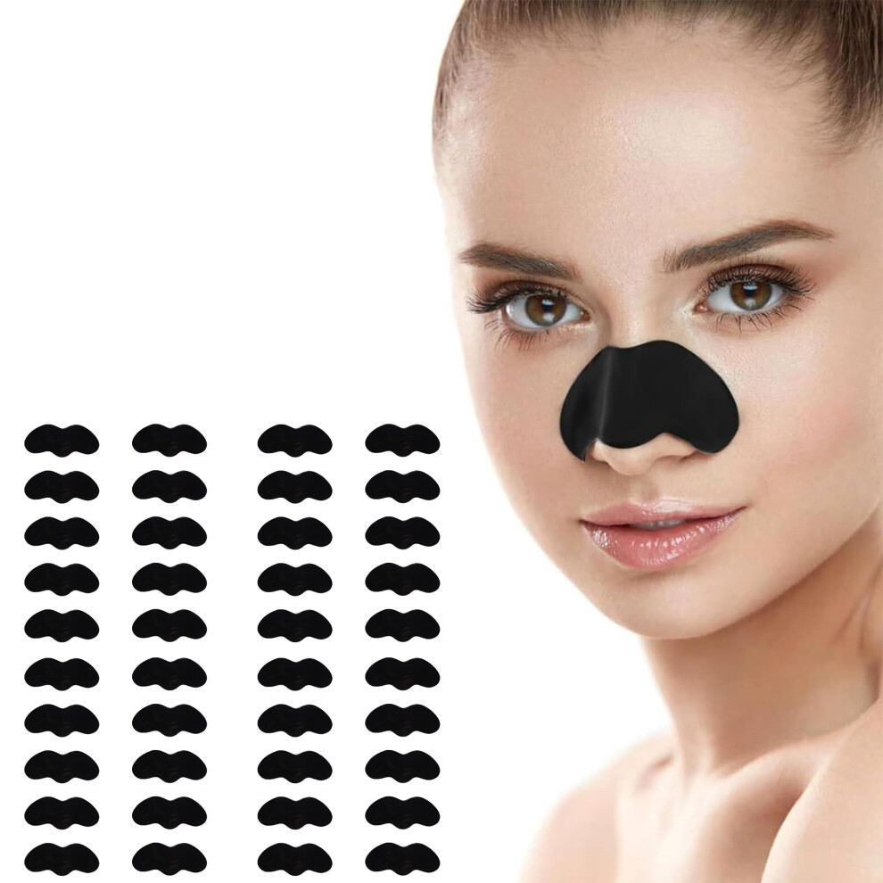 Blackhead Remover Strips with Bamboo Extract â Deep Pore Cleansing Nose Strips 40 Count