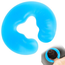 Massage Face Cradle with Ergonomic UShaped Silicone, Gel Prone Headrest Pillow for Spa Bed and Chair