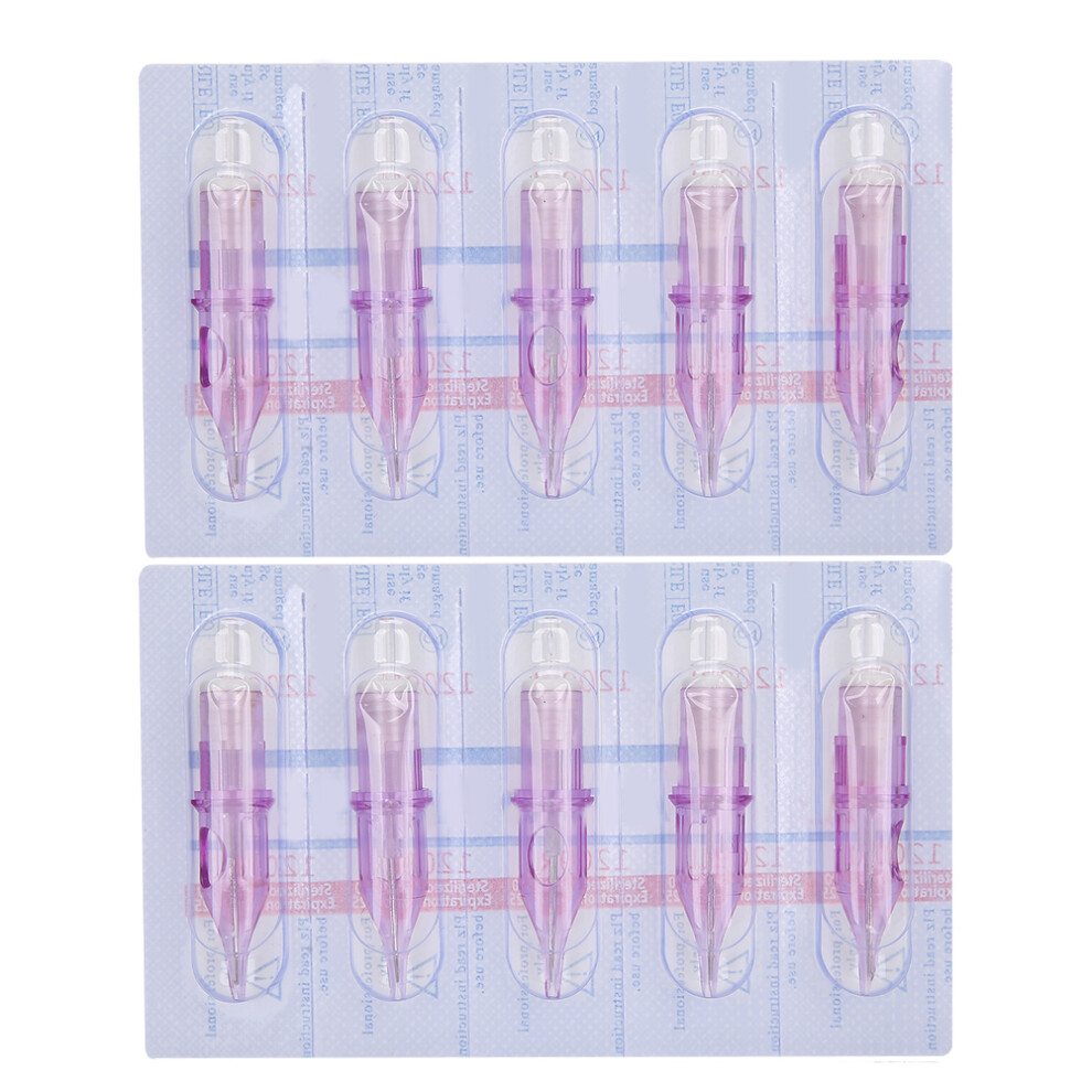 Tattoo Cartridge Needles Disposable Permanent Makeup Tools Waterproof Anti Backflow Medical Stainless Steel Cute Shape Lightweight Durable For Eyebro