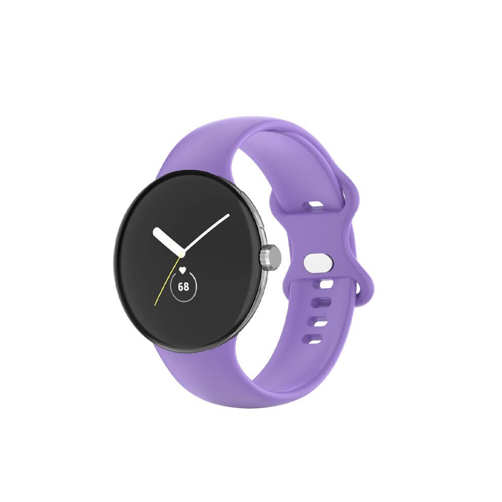 Replacement Bands, Soft Silicone, Small, Adjustable For Google Pixel Watch Purple 9094768459300