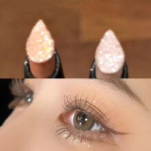6Piece Waterproof Glitter Eyeshadow Sticks Set, LongLasting Shimmer Gold and Multicolor