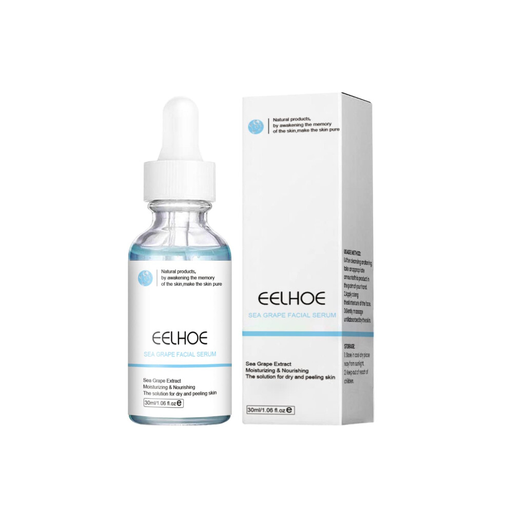 Face Serum with Hyaluronic Acid and Squalane for Deep Hydration, Pore Minimizing, 1.06 fl oz