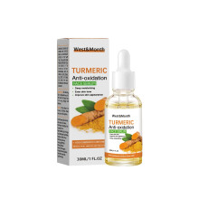 Turmeric Face Serum for Dark Spots with Hyaluronic Acid, Brightening and Deep Hydration, 1 Fl Oz