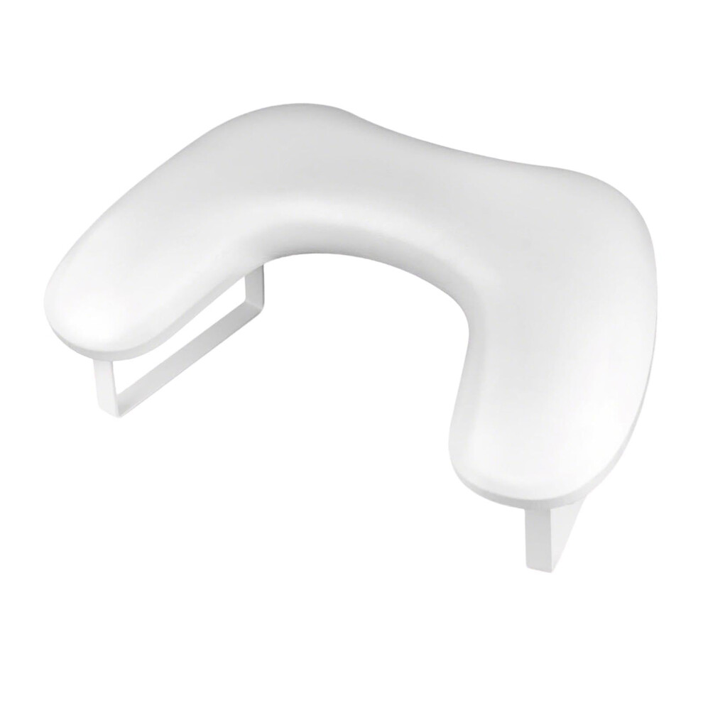Nail Salon Hand Rest PU Leather Ergonomic Cushion with Detachable AntiSlip Design for Manicure