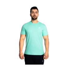 Nike Sportswear Club T Shirt in Spring Green UK-S