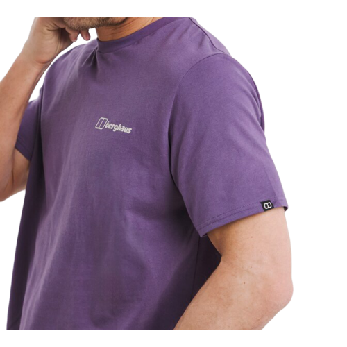 Berghaus Berghaus Rolling Peaks Tee Purple UK M 2