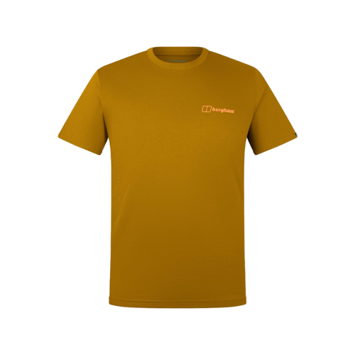 Berghaus Berghaus Grappled Tee Brown UK S 1