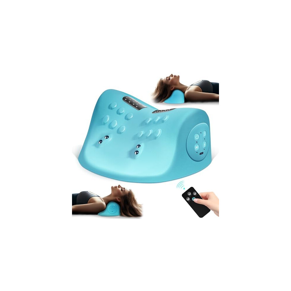 Neck and Shoulder Relaxer Cervical Traction Device for Pain Relief and Posture Alignment Support