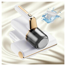 Mattress Vacuum Cleaner Cordless 3-In-1 Handheld Vacuum 14kPa Suction For Bed Pillows Carpets White