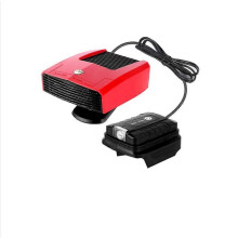 Draagbare campingkachel op batterijen, 600W 18V, met LED-verlichting, geschikt voor auto's, kantoren, campings, bureaus, enz. (batterij)