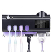 Toothbrush Sterilizer, Uv Toothbrush Sanitizer And Holder With Led Uv Light Sterilization Function