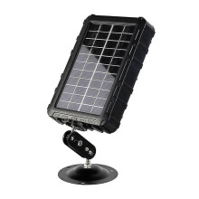 Pannello solare per telecamera da caccia, 4400 mAh, caricabatterie solare ricaricabile