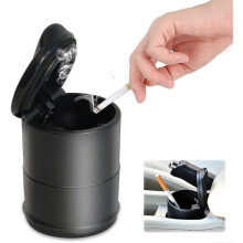 Auto-asbak, auto-asbak met deksel, rookvrije auto-asbak, draagbare auto-asbak