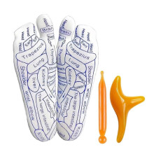 Reflex Socks, Socks Z100, Reflexology Socks with Tools, Acupressure Reflexology Foot Massage Sock f