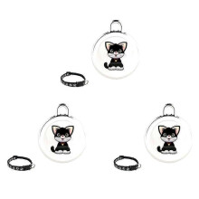 Rastreador GPS antipérdida para mascotas, localizador inteligente Bluetooth resistente al agua para gatos