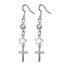 (A)Ear Pendant Star Pendant Earrings Jewelry Earrings Star Drop Earrings For Women