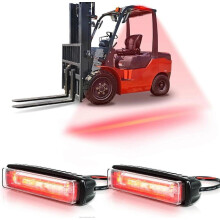 Dinfu 30W LED-Gabelstaplerleuchte, 2 Stück, Sicherheitsleuchte, Warnleuchte, LKW-Arbeitsscheinwerfer, DC 12-80V