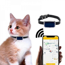 Localizador GPS inteligente para mascotas, resistente al agua, universal, para gatos y perros, con posicionamiento y rastreador.