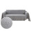 Premium sofa throw blanket 180 x 300cm Grey 1