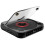 BlackKC-918 CD Player με οθόνη LCD Φορητό ηχείο Bluetooth Αναμεταδότης ήχου για το σπίτι και το 2
