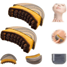 Lymphatic Contour Face Brush Chin & Jawline Sculpting Facial Lymphatic Drainage Massager Ergonomically Designed to Fit The Skin