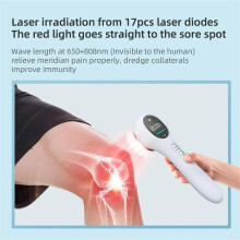 Semiconductor Laser Physiotherapy Instrument Red Light Therapy Apparatus Far Infrared Lamp US Plug