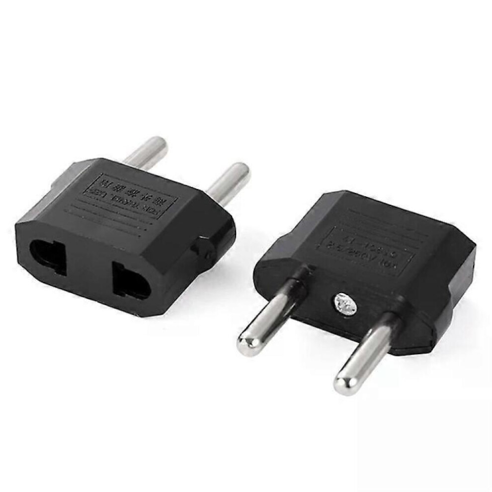 Us To Eu Plug Charger Adapter-Travel Power Adapter With Europe Socket 8472608825101