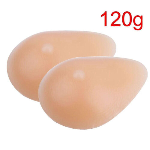 2 τεμάχια 120g_2x Επιθέματα στήθους σιλικόνης σε σχήμα σταγόνας νερού για τεχνητή 1