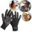 Pet grooming gloves 3