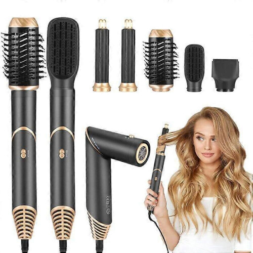 Βούρτσα στεγνωτήρα μαλλιών TTLIFE Air Styler 5 σε 1, μπικουτί μαλλιών με αέρα, βούρτσα ι 2