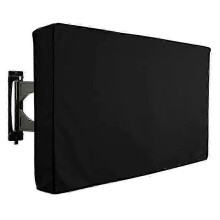Funda impermeable para TV de exterior de 70-75 pulgadas - Funda protectora de tela Oxford para televisores de pared de gran tamaño (edición