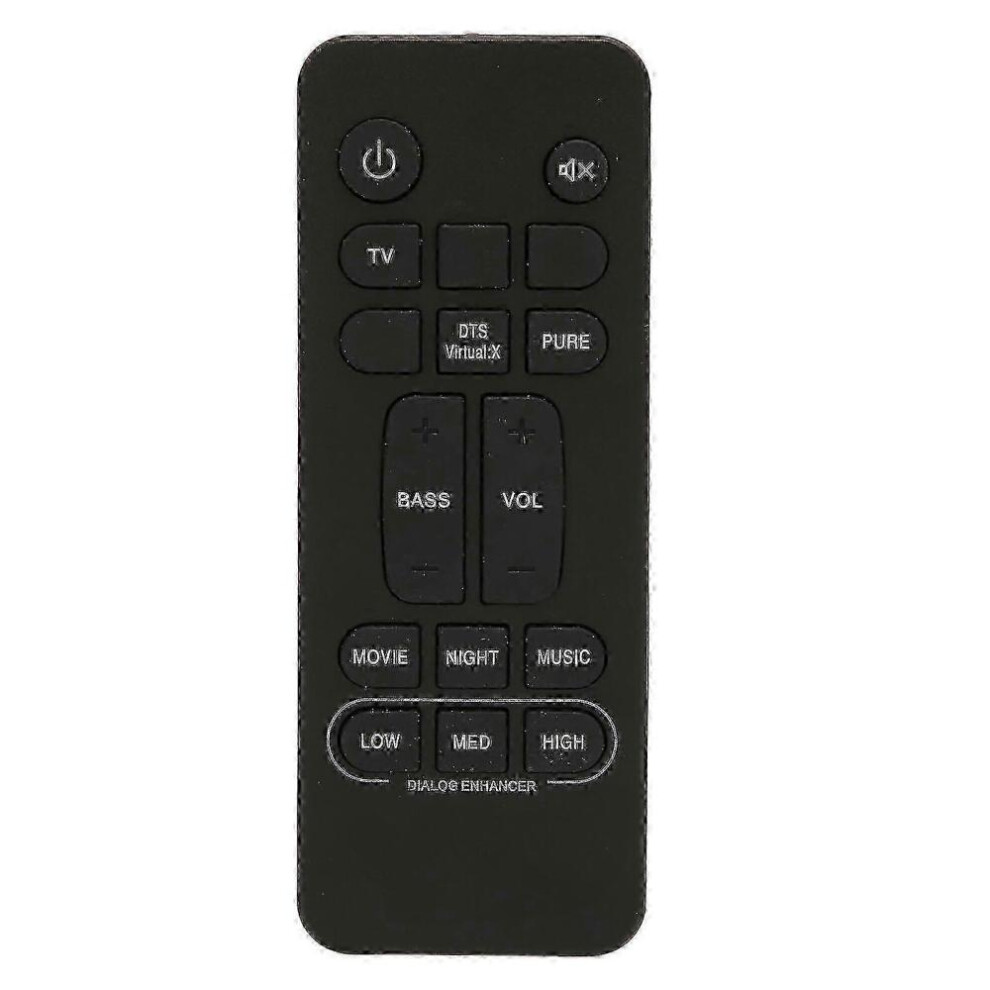 Soundbar Remote Control Battery Powered Sound Remote Control Compatiblement Compatible Philips Bar Speaker 8472608823640