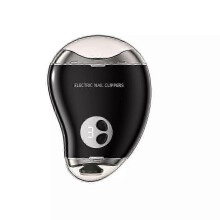 Cortaúñas eléctrico 2 en 1 con luz LED - Recortador automático para uñas de pies y manos, 3 modos para niños, adultos y personas mayores