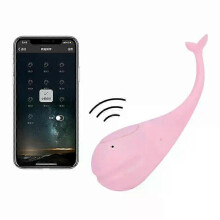 Silicone Whale Women Sex Vibrator Wireless APP Control Jump Egg G-spot Pussy Licking Massage Clitoris Stimulator Fidget Toys