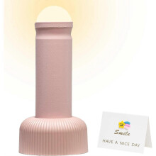 Luce notturna divertente, regalo scherzo per adulti, lampada LED a colonna creativa ricaricabile, lampada da comodino, luce notturna strana,