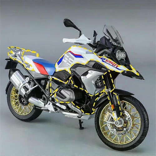 1/9 R1250 GS ADV Μοτοσικλέτα αγώνων από κράμα αλουμινίου Diecast Προσομοίωση μοντέλου μο 2