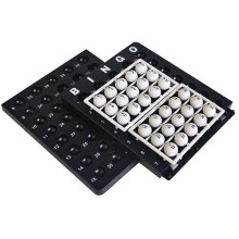 Shake Traditional Lotto Cage Ball Counter 75 Ball Manual Drinking Game