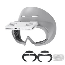 VR-gezichtsmasker voor Pico 4 gezichtsinterface met radiator, koelmasker, verbreed gezichtsmasker, vervangend onderdeel voor PICO4 Ultra-acc