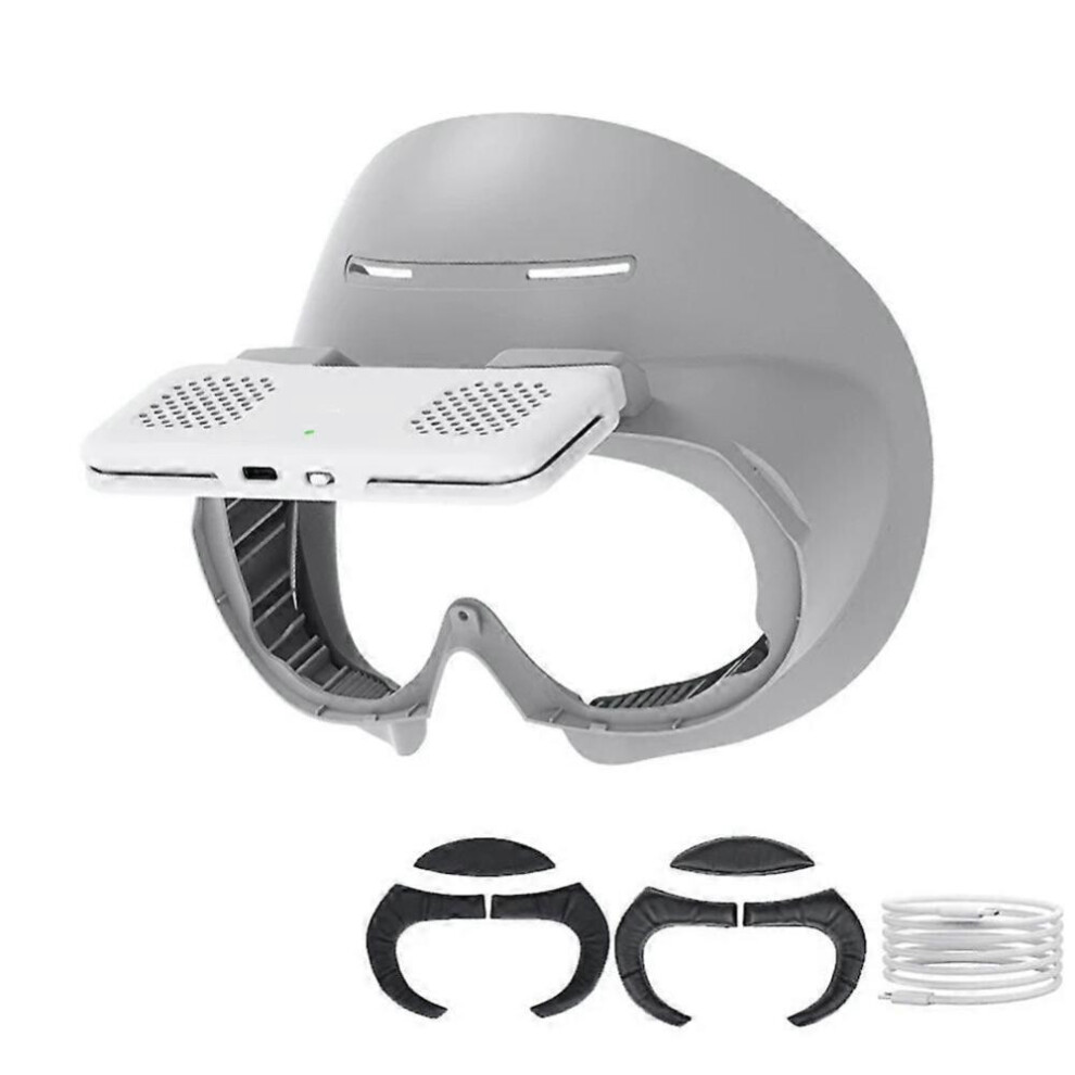 Vr Face Cover For Pico 4 Facial Interface With Radiator Cool Mask Widen Face Pad Replacement For Pico4 Ultra Accessories 8472608827396