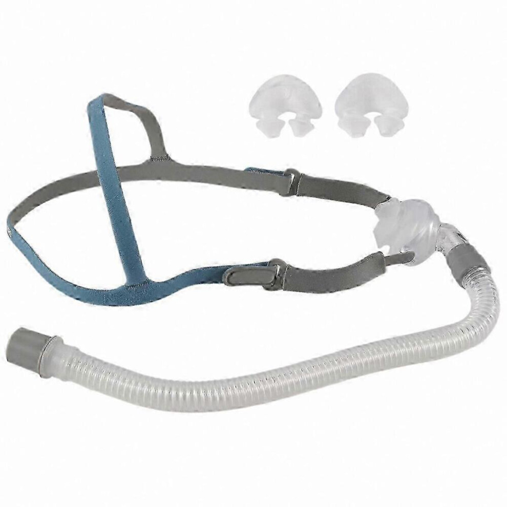 Light Nasal Cpap Mask With Headgear - Anti-Snoring Solution For Improved Sleep And Breathing Comfort S M L Sizes