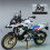1/9 R1250 GS ADV Μοτοσικλέτα αγώνων από κράμα αλουμινίου Diecast Προσομοίωση μοντέλου μο 4