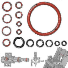 Silicone O-Ring Seal Kit for Saeco Coffee Machine Brewing Group Spout, 15Pcs