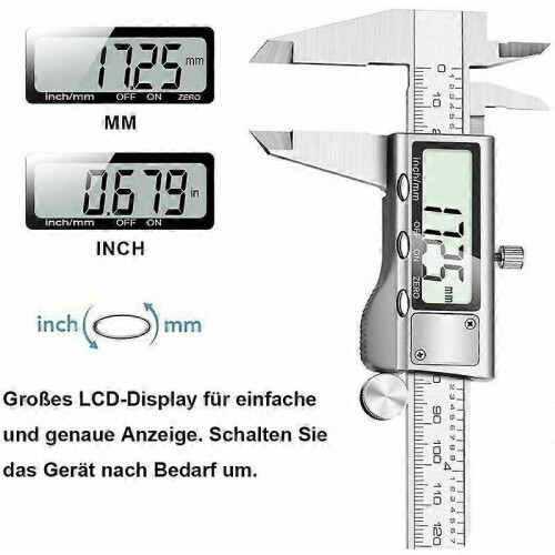 Digitaler Messschieber – Digitaler Stahlmessschieber 1