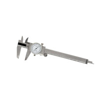 Vernier schuifmaat 8 inch (20 cm) roestvrijstalen precisie schuifmaat met zwarte contrastschaal professioneel meetinstrument meerkleurig